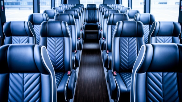 iowa city 20 passenger minibus inside