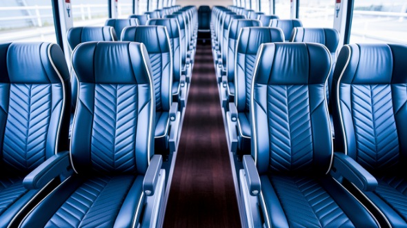iowa city 54 passenger charter bus rental
