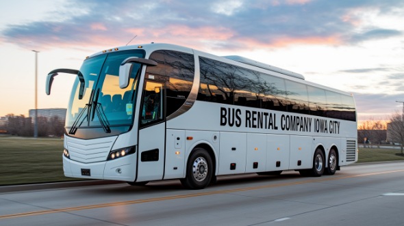iowa city charter bus