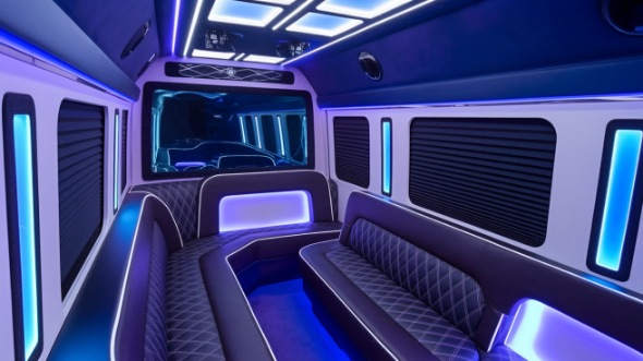 iowa city sprinter limo rental inside