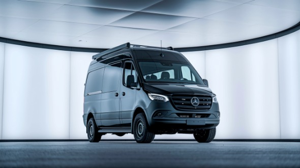 sprinter van with driver
